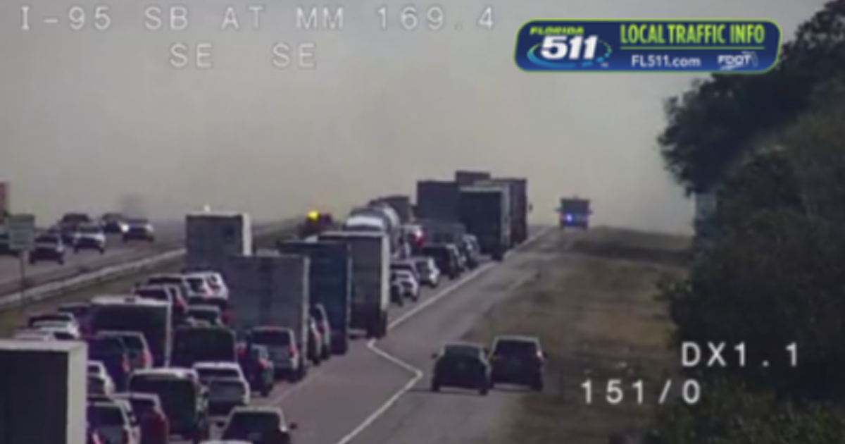 Brush fire causes I-95 closure in Brevard County, troopers say