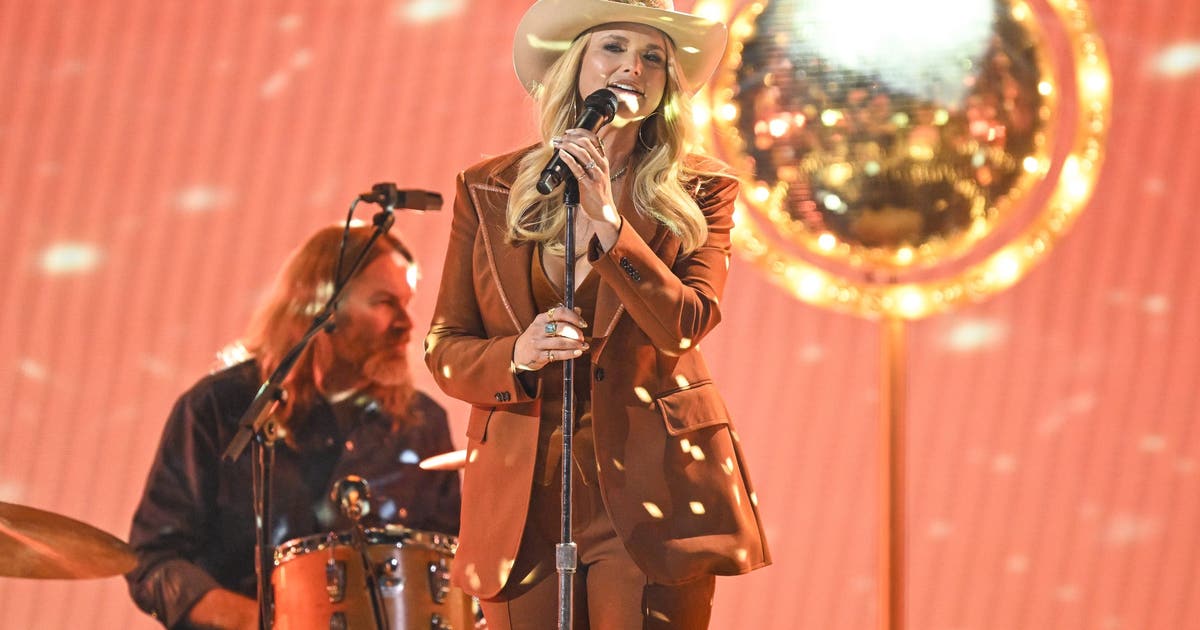 American country music star Miranda Lambert performs at 68th annual Daytona 500 pre-race show