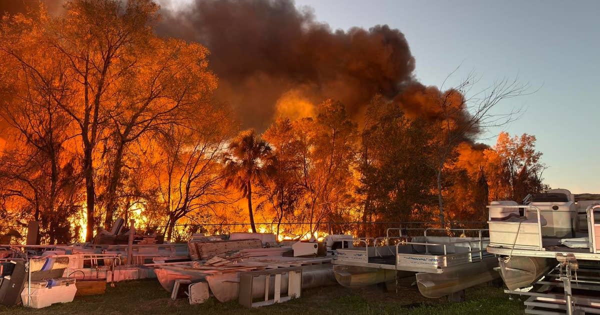 Is the air safe? Dunnellon residents are wary after chemically treated rail ties ignite