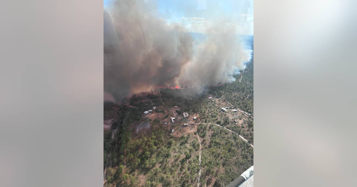 Crews battle large Osceola County brush fire, officials say | FOX 35 ...