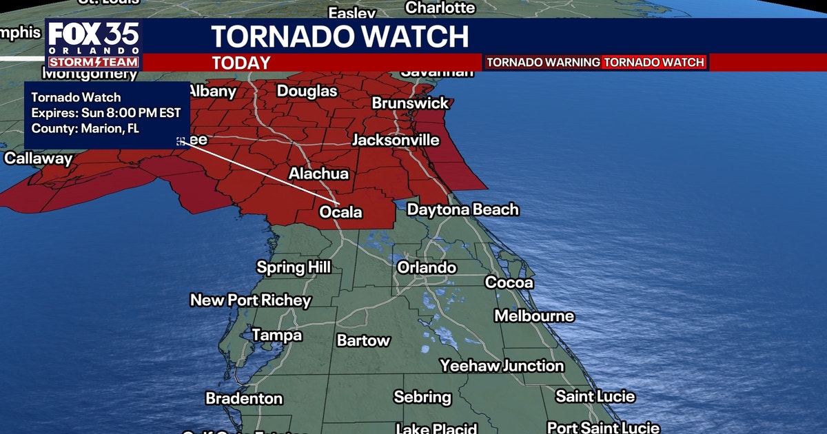 Orlando weather: Daytona 500 forecast; tornado watch; strong thunderstorm threat, timeline, impacts
