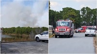 Brevard County brush fires burning in Melbourne, Mims; evacuations ordered