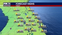 Orlando weather: Warmup on the way for Central Florida