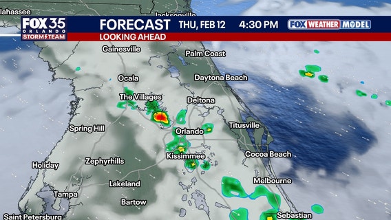 Orlando weather: Warmer days ahead, showers possible Thursday