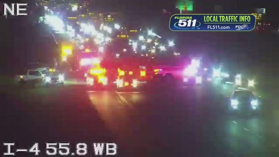 I-4 reopens after roadway depression causes overnight closure in Polk County