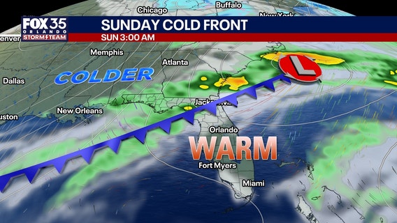 Orlando weather: Mostly clear night, then warming trend before another cold snap