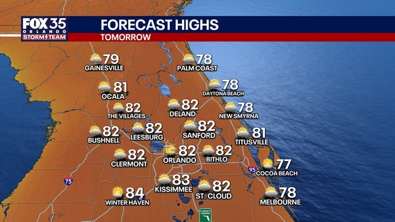 Orlando weather: Unseasonably warm temperatures for Central Florida