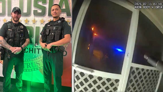 2 Volusia Sheriff’s deputies save DeLand woman's life from house fire