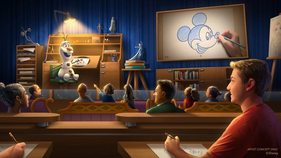 Olaf animatronic to host new animation class at Disney's Hollywood Studios