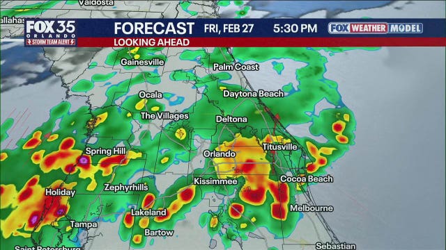 Orlando weather: Fire weather warning in effect as rain returns for the weekend