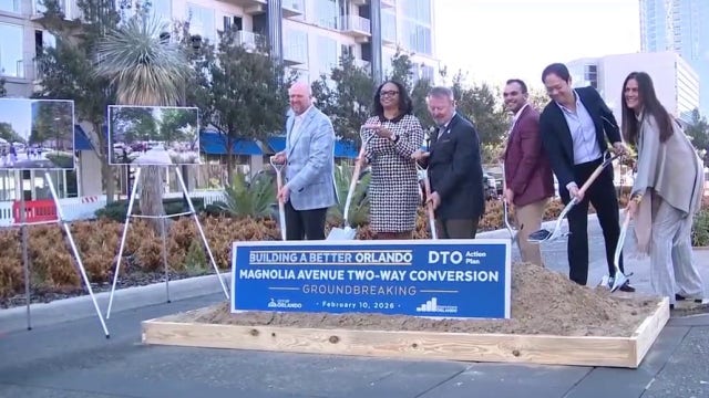 Orlando begins Magnolia Avenue conversion to two-way traffic