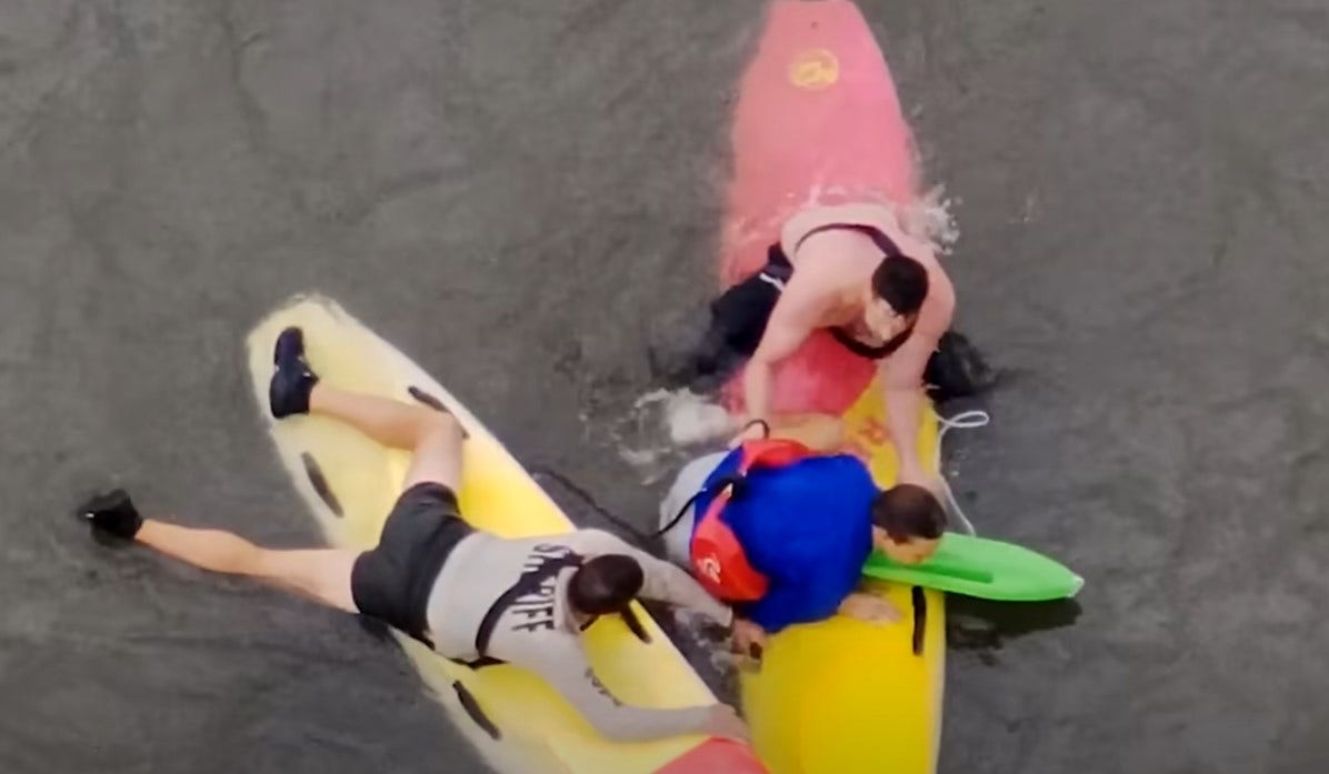 Suspect jumps into Halifax River, is pursued and captured by officers on paddleboards