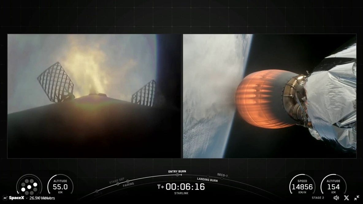 SpaceX sending more Starlink satellites into space