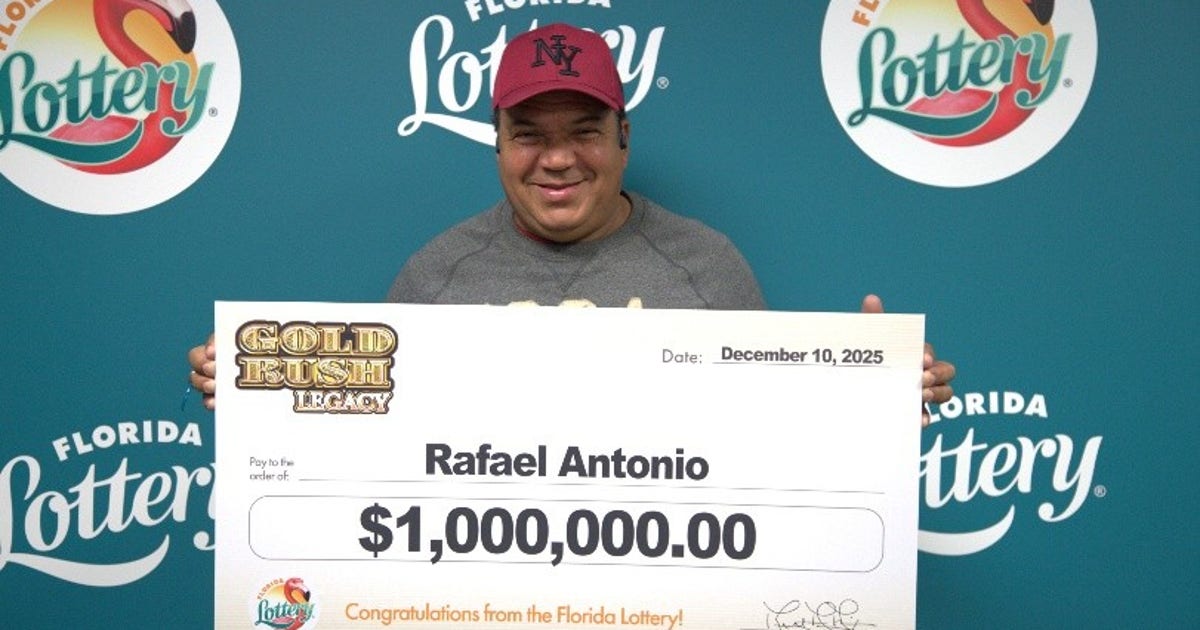 Florida man wins $1M in lottery scratch off sold at Orlando RaceTrac