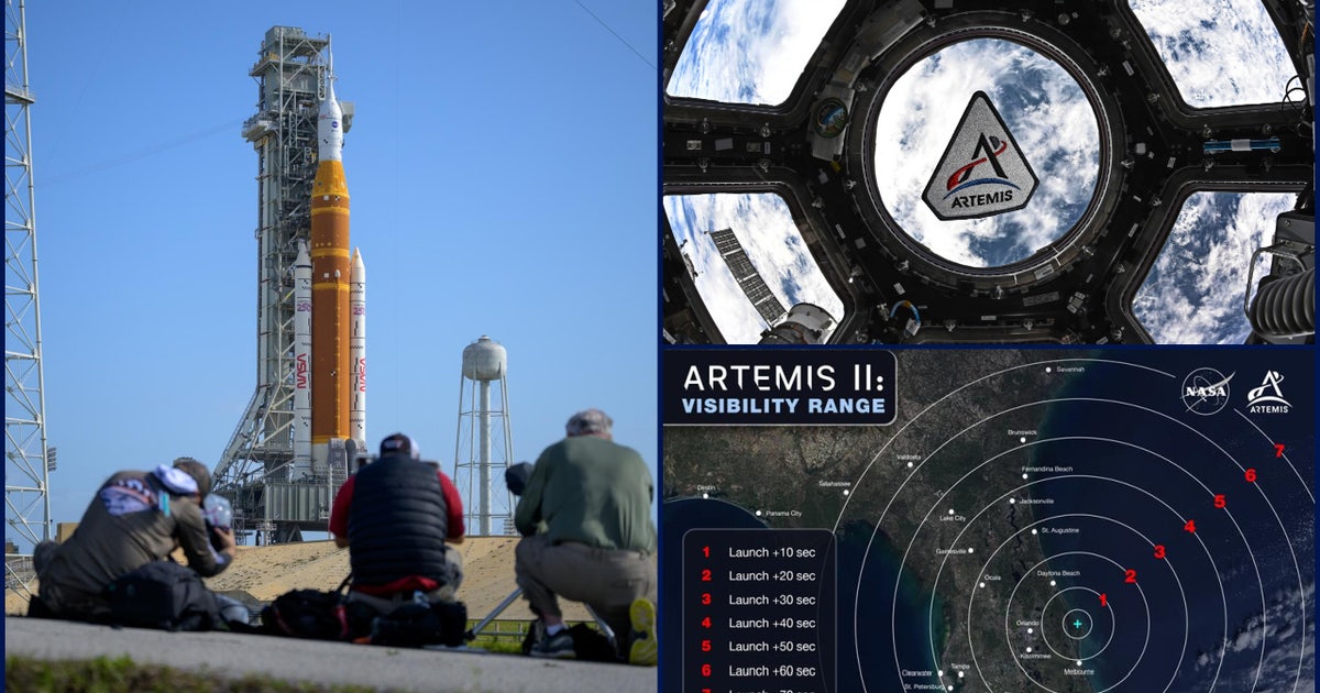 Artemis II visibility map: These Florida, Georgia cities will see rocket launch to moon