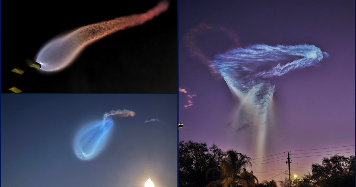 PHOTOS: ‘Space jellyfish forms’ from SpaceX Starlink rocket launch PHOTOS: ‘Space jellyfish forms’ from SpaceX Starlink rocket launch