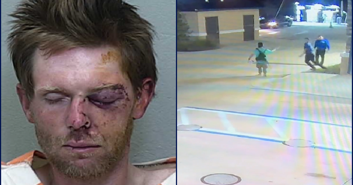 Florida man arrested after threatening workers with large axe at Ocala ...