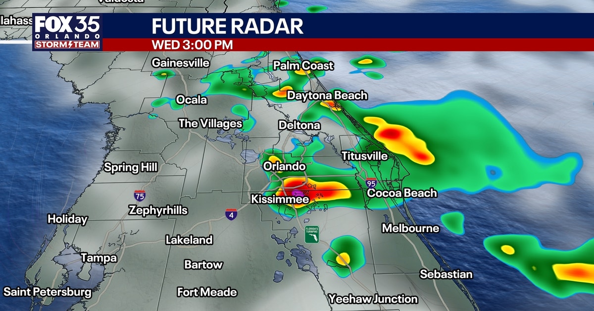 Orlando weather: More rain moving through Central Florida