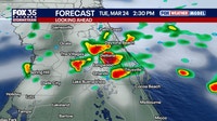 Orlando weather: Afternoon storms, cold front