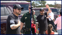 Deputy Jose Rivera, shot in the line of duty, returns home: Family, officers, public gather in support