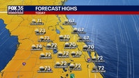 Orlando weather: Warmer temps, sunshine for Central Florida