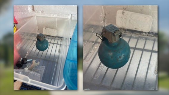 'Training grenade' found at Palm Bay home, sheriff's office says