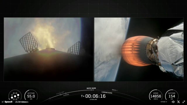 SpaceX sending more Starlink satellites into space