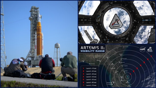 Artemis II visibility map: These Florida, Georgia cities will see rocket launch to moon