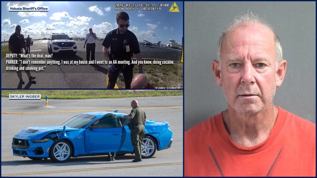 Video: Florida man drives Mustang through Daytona Beach airport gate, tried to board 3 planes