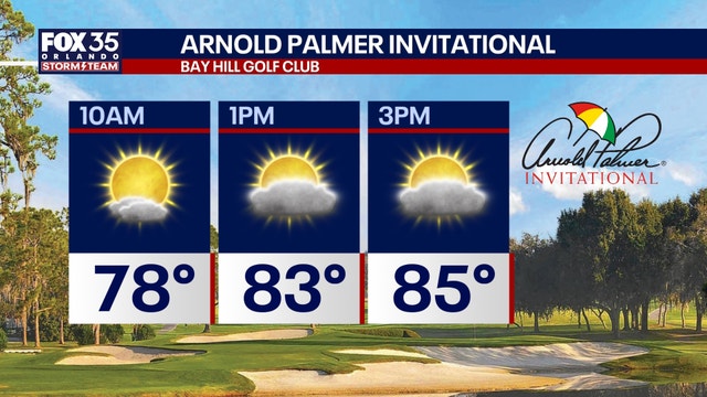 Orlando weather: Warm start to the weekend with scattered afternoon storms