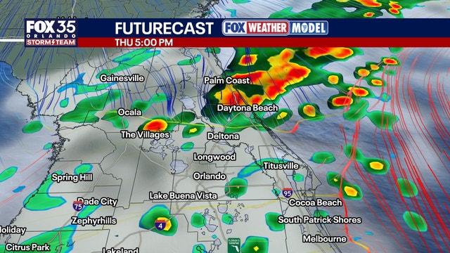 Orlando weather: Cold front brings rain, seasonable temps for St. Patrick's Day