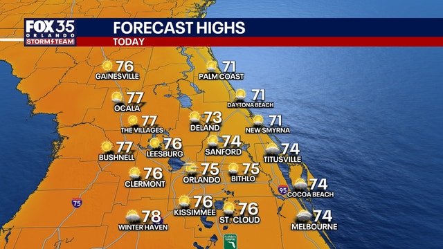 Orlando weather: More sunshine, warmer temps for the first day of spring