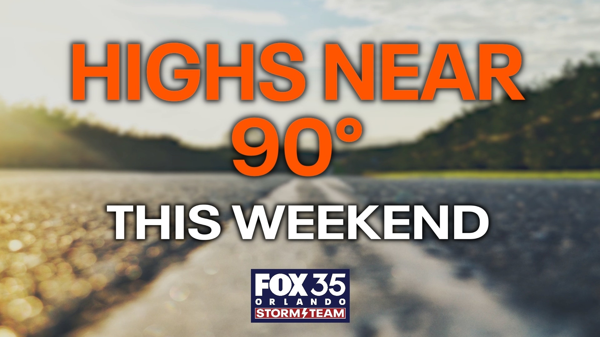 Orlando weather: How hot? Near 90 degrees forecast this weekend