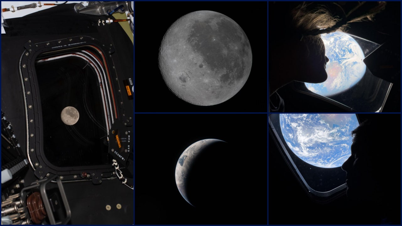 Artemis II: Photos of moon, Earth, space from NASA, CSA astronauts