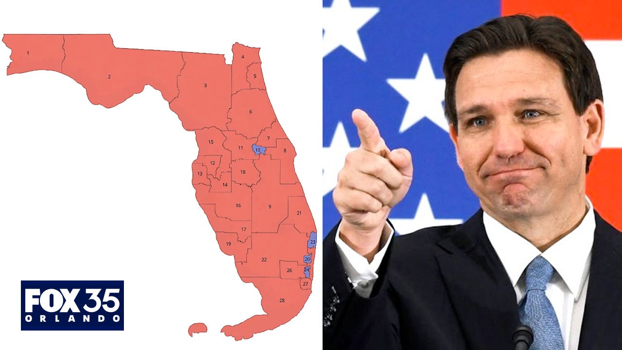Florida House, Senate pass Gov. Ron DeSantis' proposed redrawn congressional map