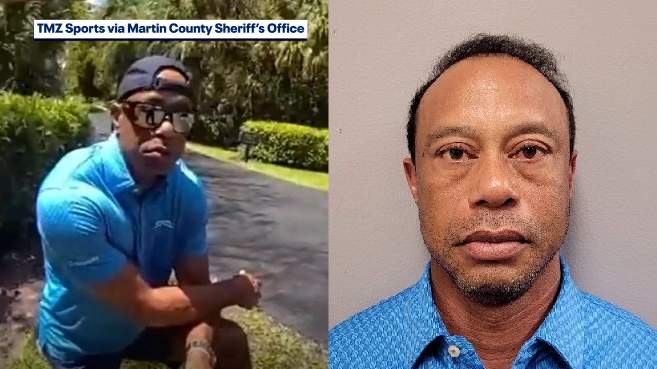 Tiger Woods body camera footage released after Florida crash arrest