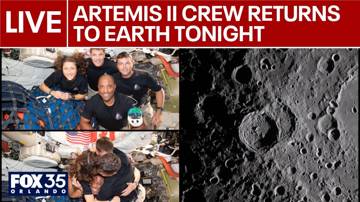 Artemis II splashdown: Timeline, live tracker, mission updates