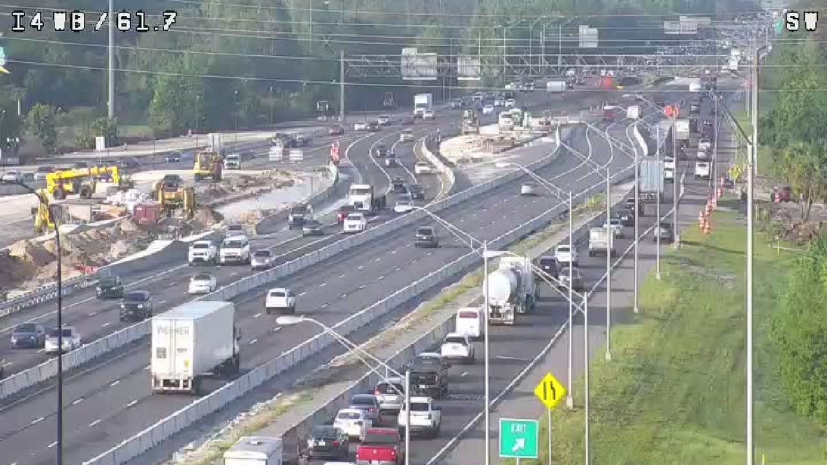 I-4 in Osceola County reopens after flooding caused hours-long closure
