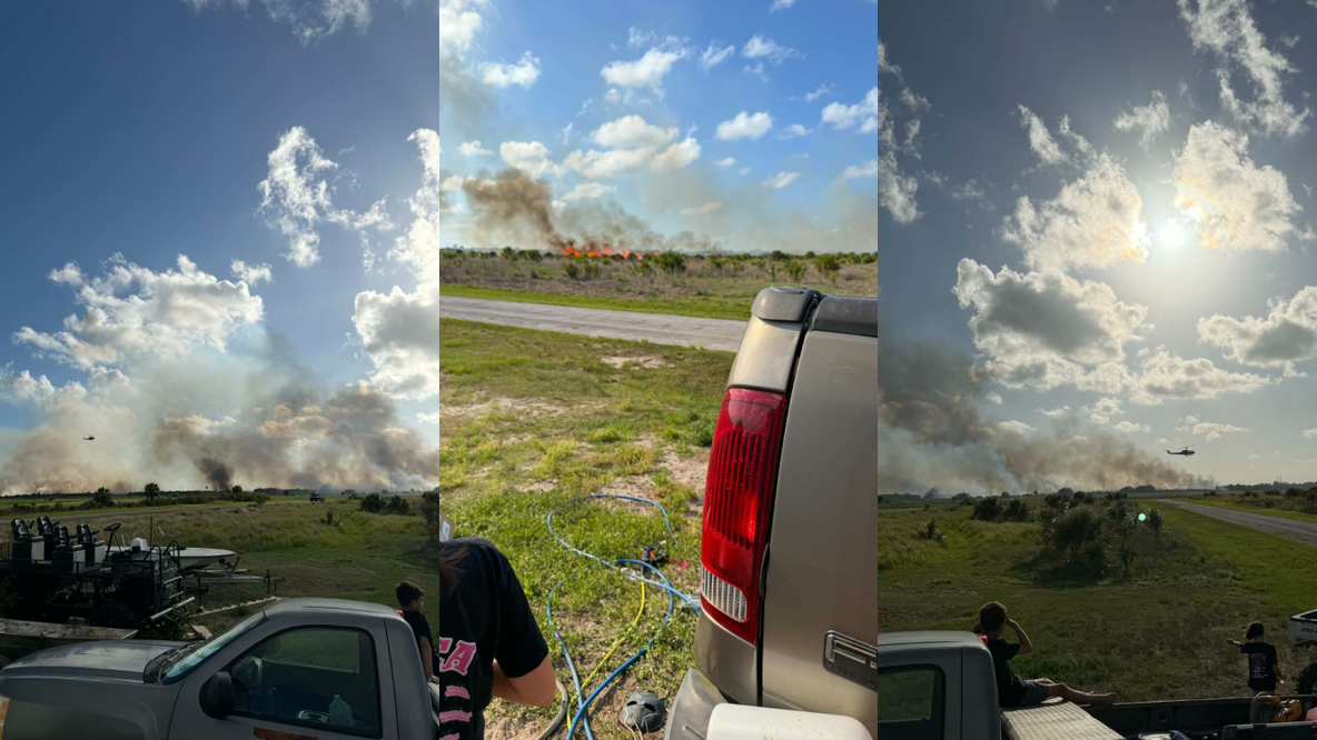 Multiple brush fires burn at Palm Bay's The Compound: 130-acres, 100% contained