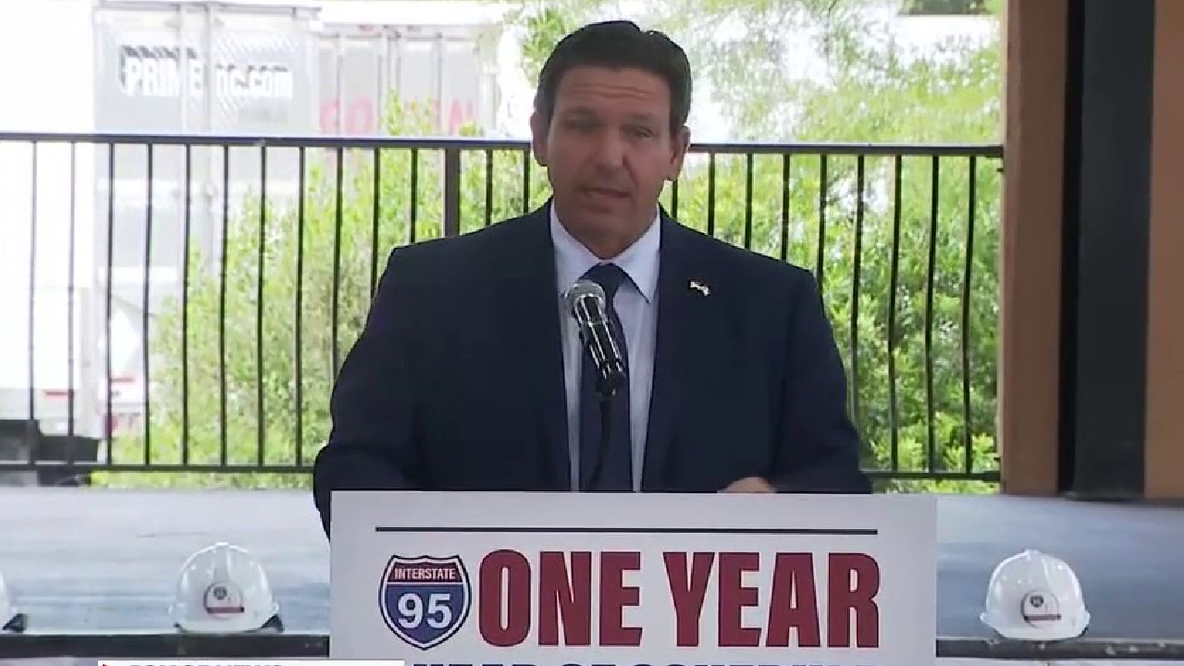 Moving Florida Forward: Gov. Ron DeSantis breaks ground on I-95, U.S. 1 interchange reconstruction project