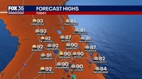Orlando Weather: Weekend heat peaks before a few Sunday showers