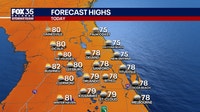Orlando weather: Cooler start to the week in Central Florida