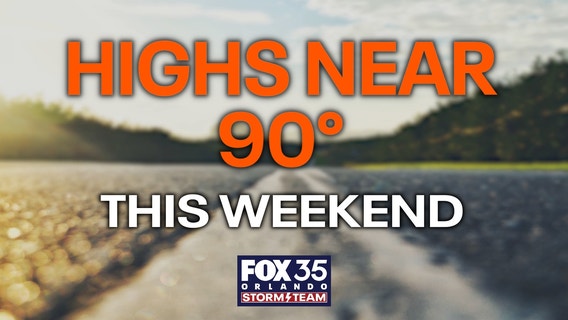 Orlando weather: How hot? Near 90 degrees forecast this weekend