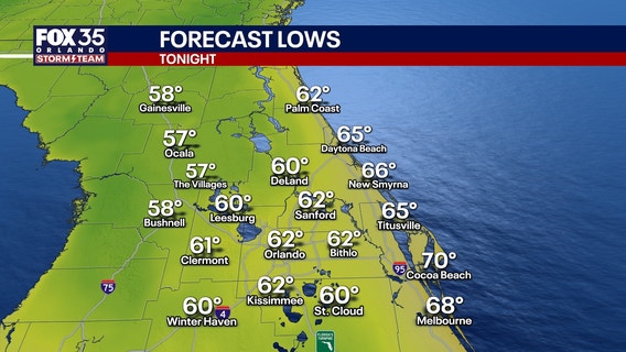 Orlando Weather: Warm, sunny pattern to conclude the weekend