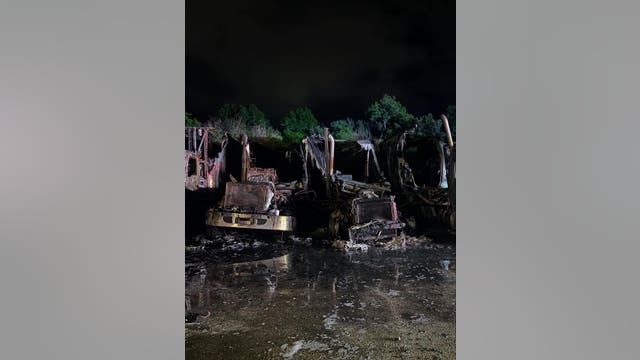 Multiple semis catch fire at New Smyrna Beach ice plant, officials say