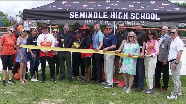 Seminole High beach volleyball team opens new home courts after 2 years without facility