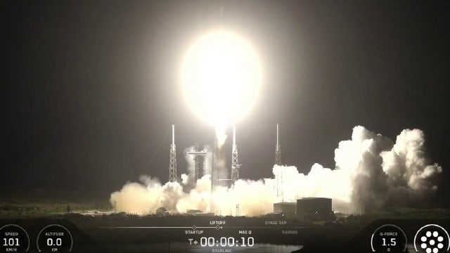SpaceX launches more Starlink satellites from Cape Canaveral