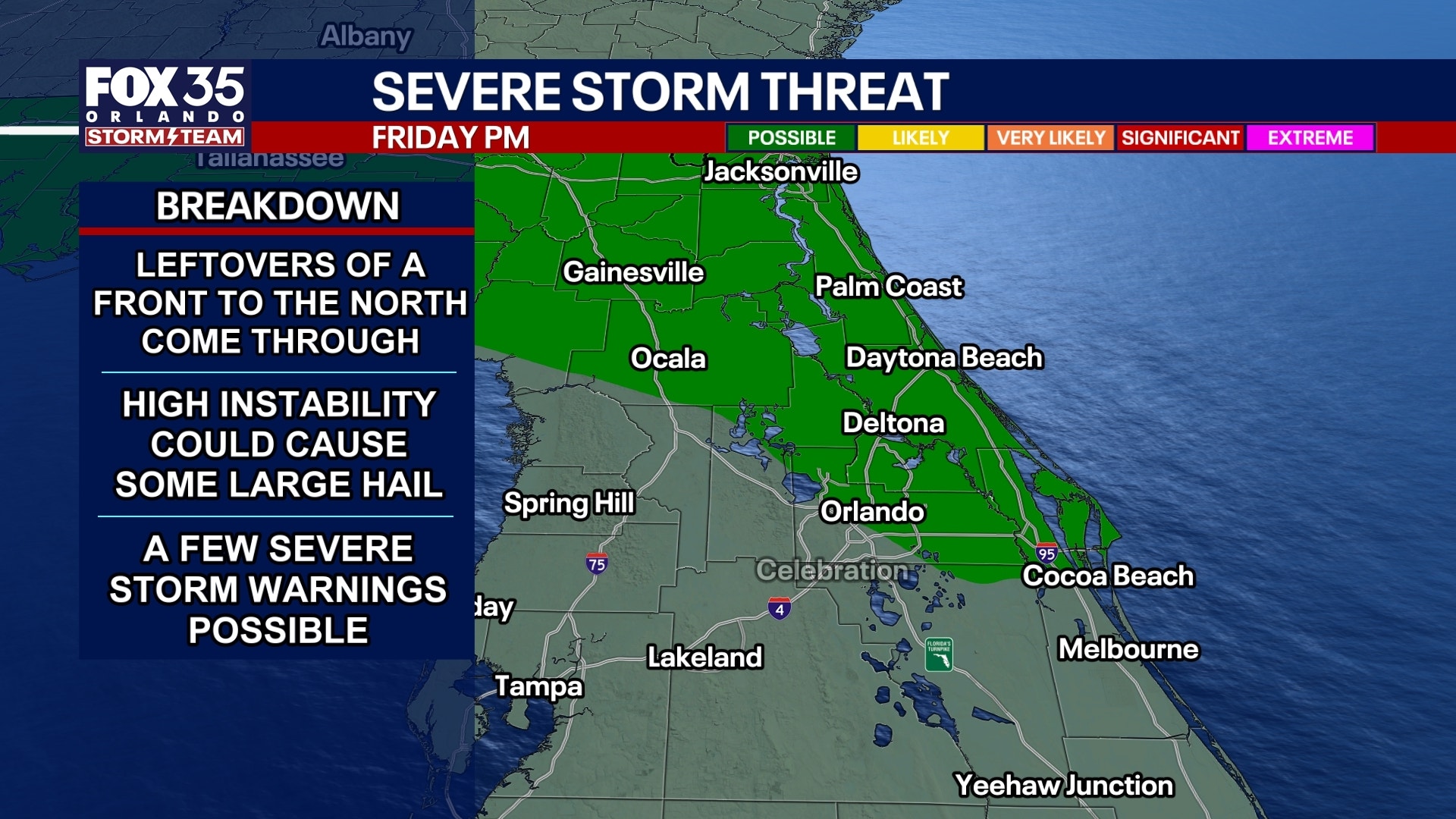 Strong pop-up thunderstorms with hail, gusty winds possible tonight