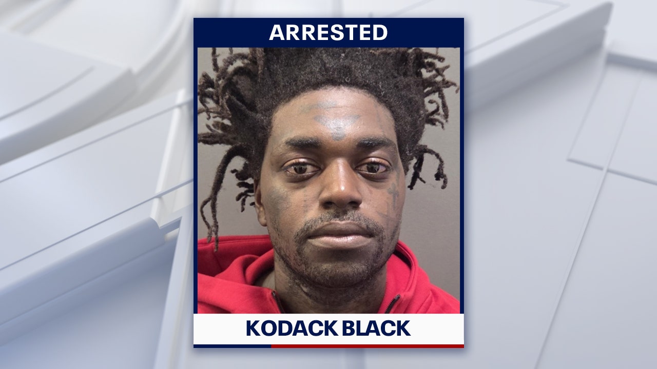 Rapper Kodak Black arrested on drug trafficking charge, records show