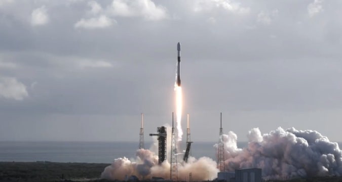 SpaceX launches Falcon 9 rocket from Florida for Starlink mission